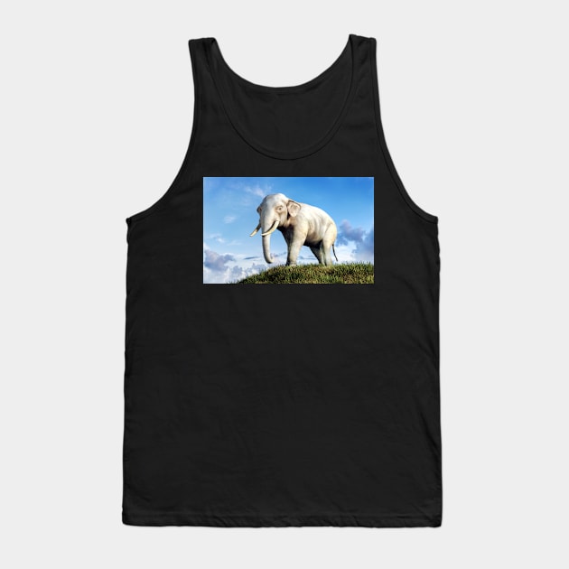 White Elephant Tank Top by DanielEskridge